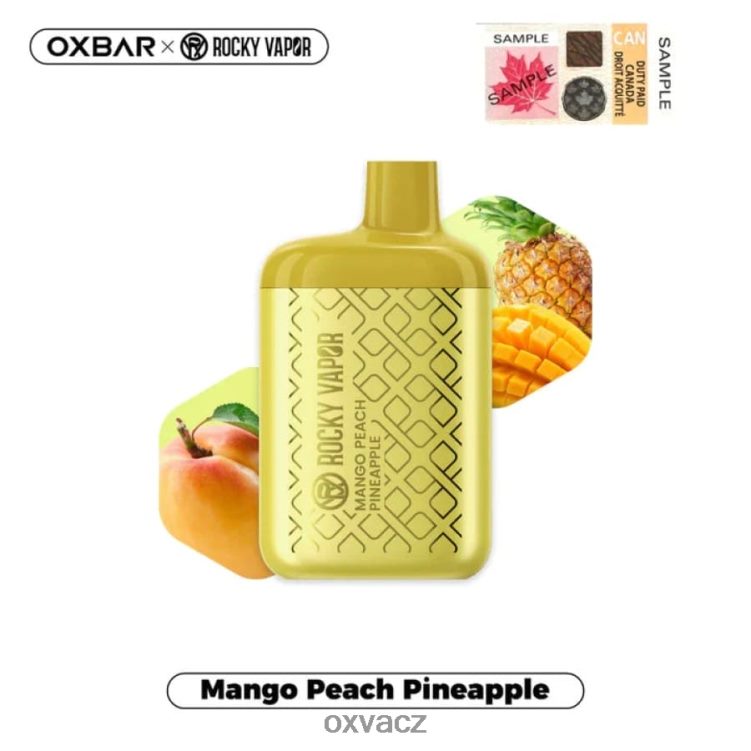 OXVA Praha - mango broskev ananas D6826F32 OXVA OXBAR 4500