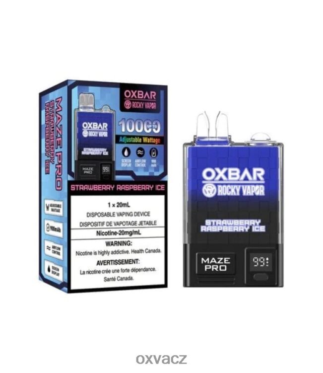 OXVA Recenze - jahodový malinový led D6826F30 OXVA OXBAR MAZE PRO 10000