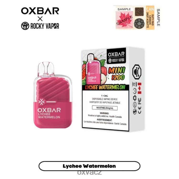 OXVA CZ - liči vodní meloun D6826F21 OXVA OXBAR MINI 1200