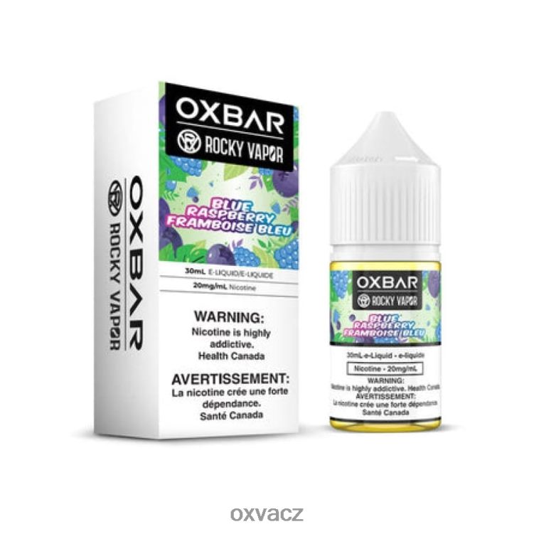 OXVA CZ - modrá Malina D6826F61 OXVA OXBAR 30 ml soli nic