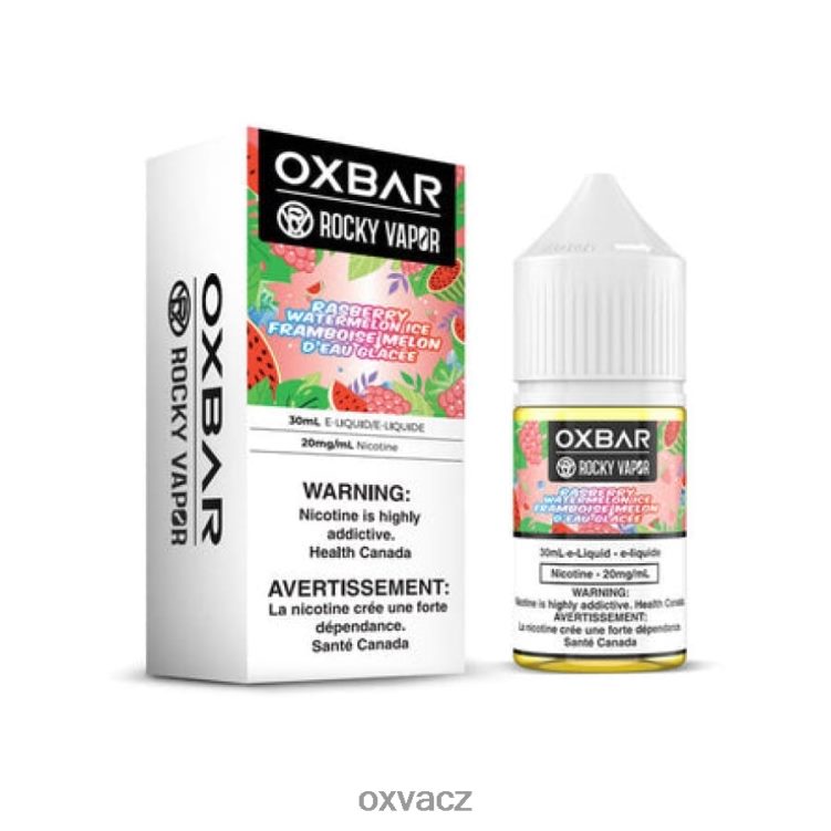 OXVA Disposable Vape - malinový meloun led D6826F59 OXVA OXBAR 30 ml soli nic