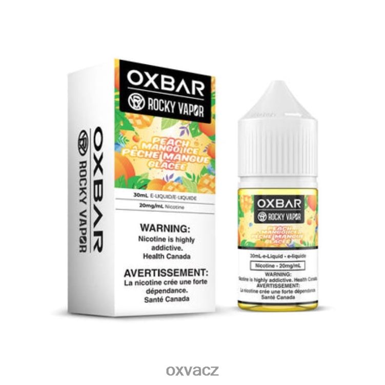 OXVA Elektronická Cigareta - broskvový mango led D6826F58 OXVA OXBAR 30 ml soli nic