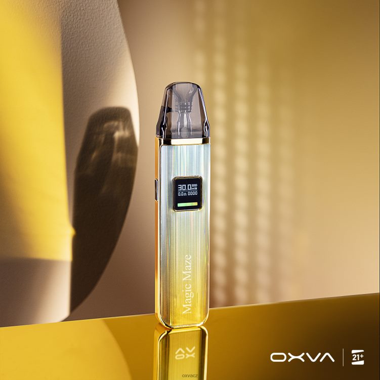 OXVA Vape Cena - lesklá azurová D6826F127 OXVA MAGIC MAZE XLIM PRO souprava