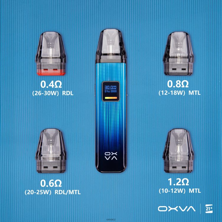 OXVA Brno - Šedá D6826F83 OXVA XLIM V3 vrchní náplň kazety
